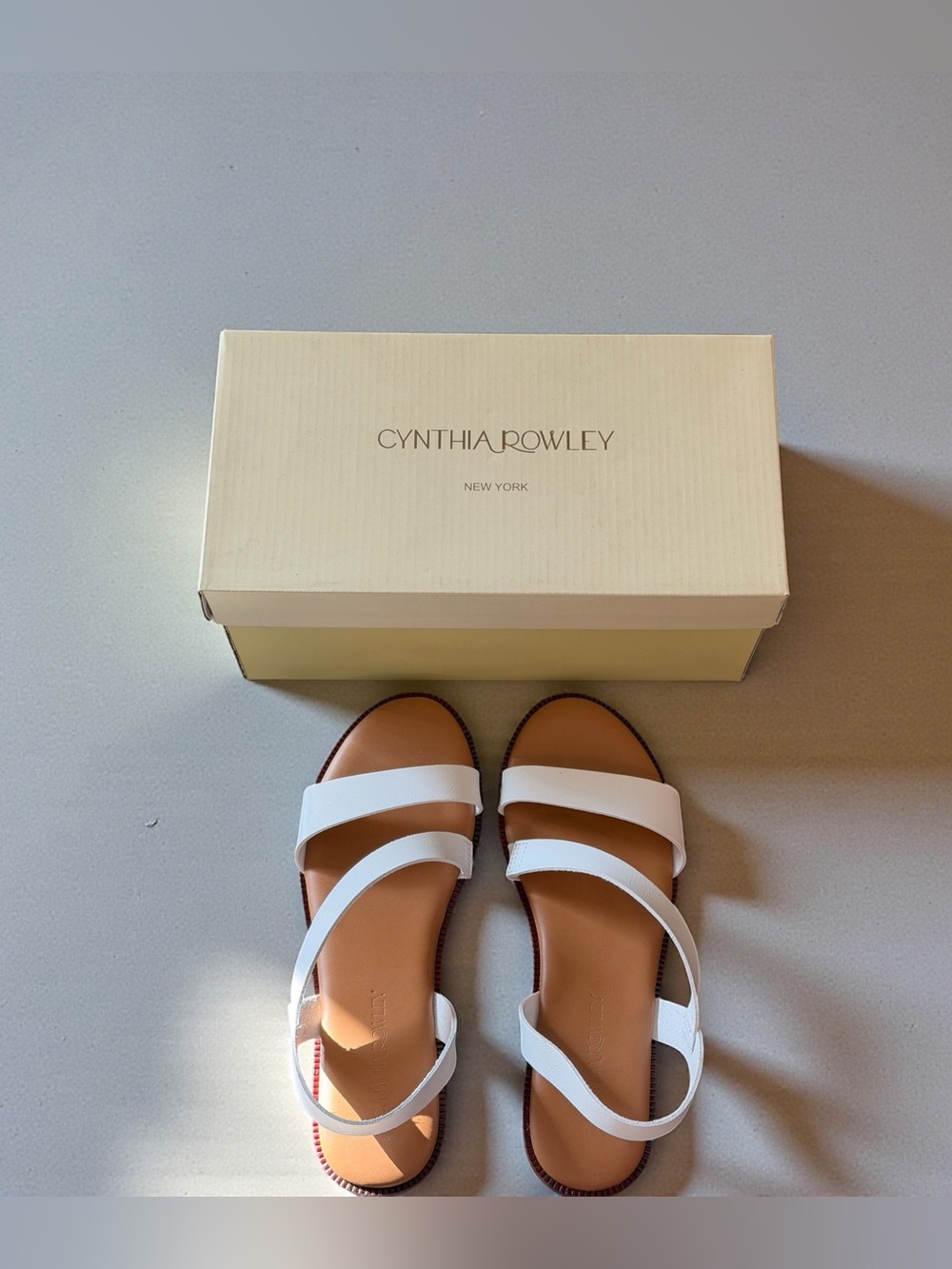 Cynthia Rowley Lido Slingback Sandals, EUC